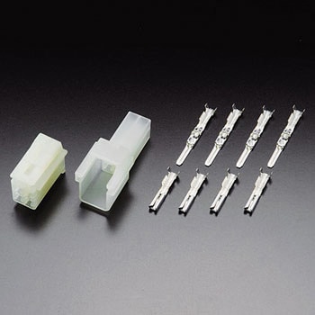 カプラーSET HM090 4P オス・メス・タンシ 1SET KIJIMA(キジマ)