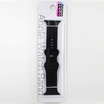 AWラフシリコンバンド44-49mm/ブラック クールモバイルカンパニー