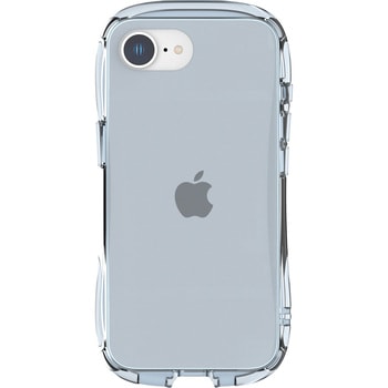 iPhone 16e クリスタルクリアケース ライトブルー グルマンディーズ