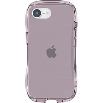 iPhone 16e クリスタルクリアケース ライトピンク グルマンディーズ