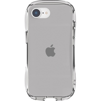 iPhone 16e クリスタルクリアケース スモーク グルマンディーズ