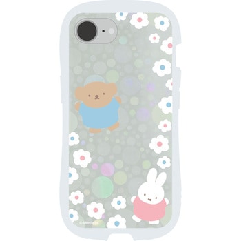 iPhone 16e クリスタルクリアケース ミッフィー&ボリス グルマンディーズ