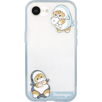 IIIIfit Clear iPhone16e 対応ケース ブルー グルマンディーズ