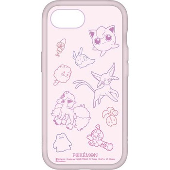 IIIIfit プランプフレーム iPhone 16e対応 ケース ピンク グルマンディーズ