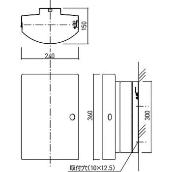 SK-FEB-02K 消火器ボックス/壁付型 神栄ホームクリエイト(旧新協和) 10