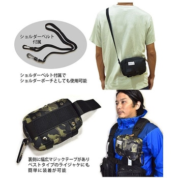 ミニマリズム ミドルポーチ TICT