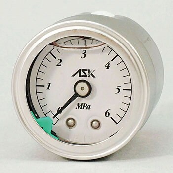 油入圧力計(ステンレスケース) ASK(エイエスケイ)(測定用品)