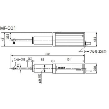 デジマイクロヘッド Nikon(ニコン) デジタル式マイクロメータヘッド