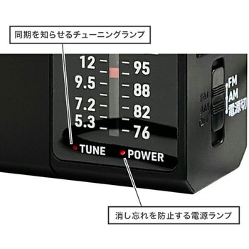 ハンディラジオ コンパクト aiwa(アイワ)