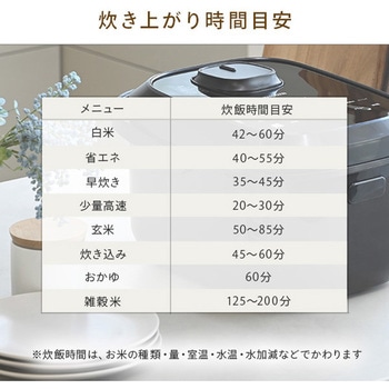 炊飯器 5.5合 IH YAMAZEN(山善)