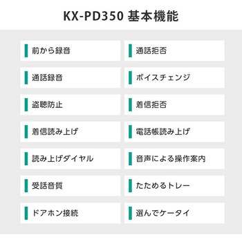 デジタル コードレス ファクス Panasonic(パナソニック)
