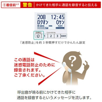デジタル コードレス 普通紙 ファクス 子機1台付き Panasonic(パナソニック)