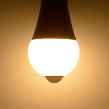 LED電球 E26 人感センサー 明暗センサー 消灯お知らせ機能付 自動点灯・自動消灯 オーム電機