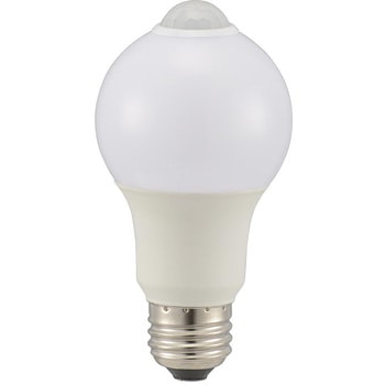 LED電球 E26 人感センサー 明暗センサー 消灯お知らせ機能付 自動点灯・自動消灯 オーム電機