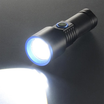 GLED 充電式LEDライト 550lm ズーム・調光機能付 作業・防災用 - オーム電機