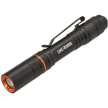 USB充電式 LEDペンライト 300lm IPX4 点滅モード付 FL1準拠 クリップ付 オーム電機