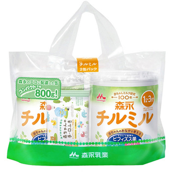 チルミル 2缶 800g×2 森永乳業