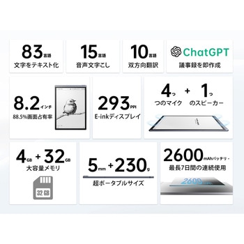 AIボイスレコーダー AINOTE Air2 iFLYTEK(アイフライテック)
