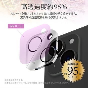iPhone 15/iPhone 15 Plus レンズ保護ガラスフィルム「GOD GLASS 超凰神」 結塊 高透過約95% GOD GLASS