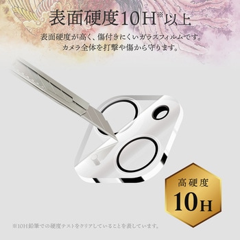 iPhone 15/iPhone 15 Plus レンズ保護ガラスフィルム「GOD GLASS 超凰神」 結塊 高透過約95% GOD GLASS