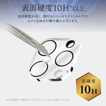 iPhone 15 Pro/iPhone 15 Pro Max レンズ保護ガラスフィルム「GOD GLASS 極龍神」 結塊 高透過約95% GOD GLASS