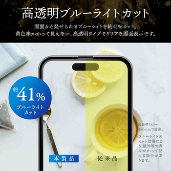 iPhone 15 Pro ガラスフィルム 「GOD GLASS 覇獅神」 練磨 ブルーライトカット GOD GLASS