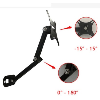 TVモニター壁掛け金具(VESA規格，角度調節，1アームタイプ，10～32型対応，LED・LCD対応) bitstrong