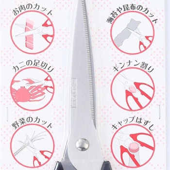 エルサイズ キッチンハサミ 関兼常