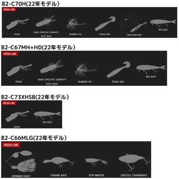 BPM 2pcs JACKALL(ジャッカル)