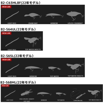 BPM 2pcs JACKALL(ジャッカル)