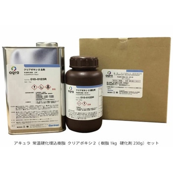 常温硬化樹脂 クリアポキシ2 アキュラ