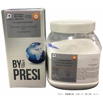 常温硬化樹脂    KM-U 粉    1kg PRESI
