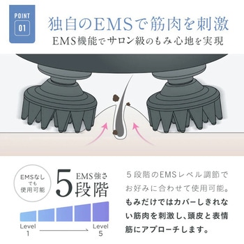EMS HEAD SPA POCKET イーエムエスヘッドスパ ポケット NIPLUX