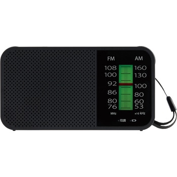 USB充電もできるFM/AMポータブル充電ラジオ 東芝