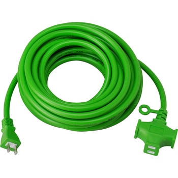 MEC-10G �����R�[�h �\�t�g�^�C�v  �����p ���m�^���E 3�� VCT 15A �O���[���F �d������10m  MEC-10G 19279246