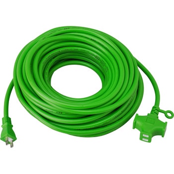 MEC-20G �����R�[�h �\�t�g�^�C�v  �����p ���m�^���E 3�� VCT 15A �O���[���F �d������20m  MEC-20G 19279289