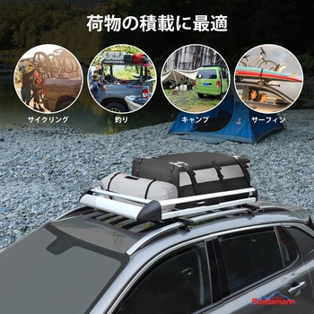 ルーフラック ルーフキャリア アルミ製 荷物固定用 Ruedamann