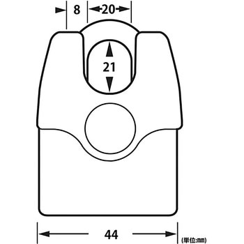 シャックルガードタイプ南京錠 MasterLOCK