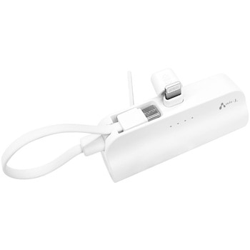 5000mAh直挿しモバイルバッテリー Lightning エアージェイ