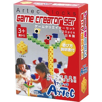 76546 Artecブロック ゲームクリエイターセット 1個 アーテック(学校