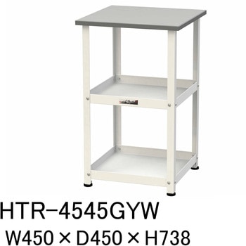 軽量作業用/固定式_天板付き150ワゴン_RoHS2指令対応塩ビシート天板_ワークテーブル150シリーズ 山金工業