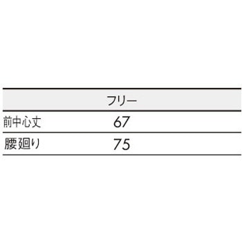 エプロン レディス ブルー/ フリー 住商モンブラン