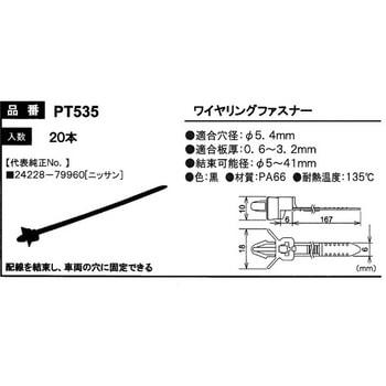ワイヤリングファスナー FUJIX(フジックス)