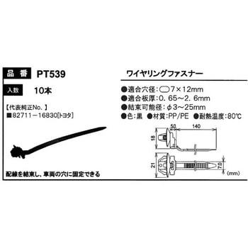 ワイヤリングファスナー FUJIX(フジックス)
