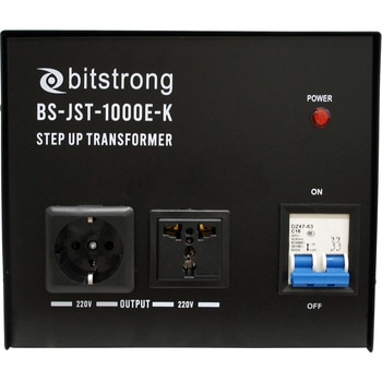 100V->220V変圧器 bitstrong