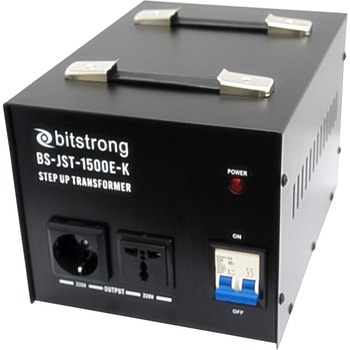 100V->220V変圧器 bitstrong
