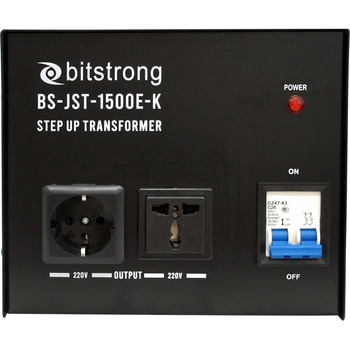 100V->220V変圧器 bitstrong