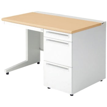 デスク US-1 片袖机(A-3段袖)(組立サービス付き) プラス[家具]