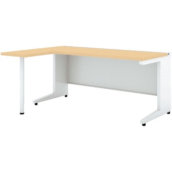 デスク US-W L型平机(組立サービス付き) プラス[家具]