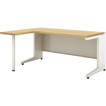 デスク US-W L型平机(組立サービス付き) プラス[家具]